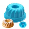 Baking Moulds Large Hollow Round 9 Inch Chiffon Cake Mold Gear plate Silicone mold Tool Easy To Release K340 230616