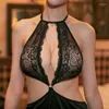 Vêtements de nuit pour femmes dentelle femmes longue robe de nuit Vintage chemises de nuit dos nu Satin déshabillé vêtements de nuit nuisette Femme Lingerie dames robes