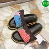 Nowe markowe klapki YK Pool Pillow Comfort Mule Slides ciemnobrązowe białe czarne szare sandały na płaskim obcasie damskie letnie pantofle plażowe luksusowe buty do wsuwania na zewnątrz 35-40 EUR
