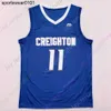 Custom College Creighton Basketball Jersey Ncaa Ryan Kalkbrenner Trey Alexander Baylor Scheierman Ryan Nembhard Arthur Kaluma Mcdermott