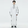 2023 Ski suit set, one piece adult windproof and waterproof single board double board ski suit, male