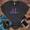 Camisetas masculinas Aloha Hawaii Gothic Tops Beach Vacation Women Tshirts Cartoon Graphic Tees Arrival 2023 Oversized L