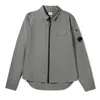 メンズジャケット2023スプリングカジュアルCPシャツ長袖ジャケット会社ゴーグルレンズ装飾ジッパー薄い英国ハイストリートコートBDH10C9Y8D12