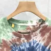 T Shirt Designer For Men Womens Shirts Tie Dye Fashion tshirt With Letters Casual Summer Short Sleeve Tee Clothing Asian Size M-XXXL