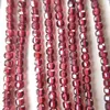 Pierres précieuses en vrac perles grenat rouge à facettes 2.5mm vente en gros pour collier de bijoux à bricoler soi-même 32cm 5A