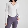 Lulus Women Осенние футболки с длинным рукавом с Yoga Tops The Training Thumb Hole Hood Рубашки голые эластичные спортивные