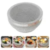 Kommen Multifunctionele Keuken Bibimbap Praktische Koreaanse Kom Steen Pot Geïsoleerde Soep