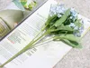 Bouquet de fleurs séchées, œillets, accessoires de décoration de maison, de noël, plantes artificielles décoratives de mariage