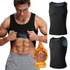 Body Shapers da uomo Supporto per la vita da uomo Sauna Sweat Shaper Top Thermo Cintura dimagrante Allenamento Vita Trainer Corsetto Palestra Addome Brucia grassi 230616