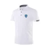 SC Bastia Erkek ve Kadın Polo Moda Tasarımı Yumuşak Nefes Alabilir Mesh Spor T-Shirt Açık Hava Spor Gündelik Gömlek