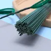 Decorative Flowers Floral Stems Wire for Paper Flower 2 Gauge Crochet Projects 12/16 Inch Artificial Green Crafts Wire Wreath Making Supplies for Flower DIY