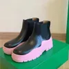 Модные женские ботинки шины штормовые шины Up Cunky High Boot настоящие кожа