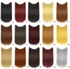 Extensions de cheveux de ligne invisible de 22 pouces longue ligne droite aspect naturel variété de styles disponibles améliorez votre beauté