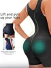 Fajas Colombianas Shapewear voor Vrouwen Tummy Controle Plus Size Body Shaper Taille Trainer Corset Butt Lifter Bodysuit 379