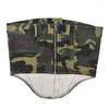 Canotte da donna Top a tubo da donna Corsetto Y2k Streetwear Abiti estivi 2023 Skinny senza maniche Backless Off Shoulder Camouflage Bandeau Crop