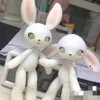 Куклы BJD Кукла 14см BJD кроличьи мини -кукол кукла Детская игрушка OB11 Сферическая совместная кукла Японская кукла игрушки и хобби игрушки 230616