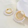 Çember Küpe Modoma 2023 Vintage Pearl Kore Moda Piercing Kadın Minimalist Lüks Düğün Mücevher Hediyeleri