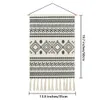 Gobelin bohemian tassel Tassel gobelin geometryczne Art Deco Tobestry mandala Troundry Trippy Hipis do sypialni dekoracje drzwi 230616