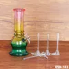 Pipa de agua de vidrio para fumar de 150 MM Bong con tazón de fuente de bajada Pipa de agua de vidrio Bong para pipa de agua para fumar Bong al por mayor