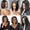 Other Hair Cares Short Bob Wig Straight 13x4 Lace Front Wig Human Hair Wigs for Black Women Pre Plucked Transparent Front Wig Brazilian Lace Wigs 230616