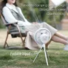 Electric Fans Outdoor Camping Tent Ceiling Multifunctional Portable Wireless circulator Home Electric Mini USB Desktop with