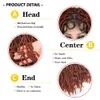 Lace Wigs Synthetic Full Braided Wig Locs Crochet Natural Hair Artificial Braid 40 Inch Long Curly Black Woman's 230617