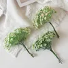 Fleurs séchées 6 pièces fausse plante gypsophile artificielle pour la décoration de la maison couronne de noël décorative de mariage boîte-cadeau bricolage