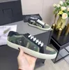 Fashion Casual Shoe Designer Canvas Court Classic Sl/06 Perforated Shoes 2023ss Embroidered Low Cut Leather Sneakers