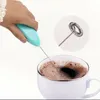 Blender d'oeuf électrique en acier inoxydable Reutilisable Oeuf à œufs Café lait Gadget de cuisine multifonctionnelle HZ0032