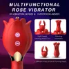 Massager 2 im schwingenden Vibrator G Spot Zunge lecken weibliche Dildo Clit Clitoris Stimulator Erwachsener für Frauenpaargeschäft