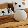 CushionDecorative Pillow Bubble Kiss Nordic Ball Shaped Solid Color Stuffed Plush Pillow for Sofa Seat Decorative Cushion Soft Office Waist Rest Pillow 230616