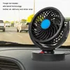 Elektrische Fans USB Kopf Luft Zirkulator Grad Rotierenden 12/24 V Elektrische Auto Mini Auto Air Gear Air