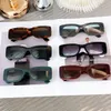 lunettes de soleil design hommes femmes lunettes de soleil Large jambe miroir Lettres tridimensionnelles Finition diamant multicolore UV400 Lunettes de soleil de marque haut de gamme