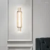 Lampes murales lampe en cristal moderne lumière translucide fond de luxe salon chambre chevet