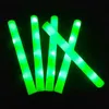 Novelty Games 20pcs/ lot Luminous Cheering Sticks LED Glow Stick Neon Light for Man Women Music Bar Party decoration 230617