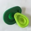 Bottiglie di stoccaggio B0KB Avocado Copertura per la conservazione della freschezza Utensile da cucina portatile in silicone per la conservazione della frutta 2x