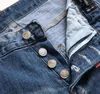 Jeans da uomo UOMO Cool Guy blu Uomo classico Hip Hop Moto Design da uomo Denim strappato Biker DSQ 1066 taglia grande 40