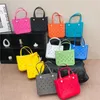 Bogg Bag Silicone Tote Fashion Moda Eva Bolsas de praia de plástico Mulheres verão