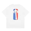 Designer Fashion Vêtements Tees Tsihrts Chemises Trapstar Niche Beauté Tendance À Manches Courtes Léopard Basketball Imprimer Été High Street Hommes Femmes À La Mode Lâche