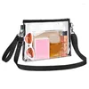 Evening Bags 2023 Clear Travel Shoulder Crossbody With Adjustable Strap For Men Women Work Concert Sports Bag