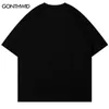 T-shirts pour hommes Hommes Surdimensionné T-shirt Star Splicing Harajuku Streetwear T-shirts Homme Mode Casual Lâche Coton Hip Hop Y2K T-shirt Tops 230617