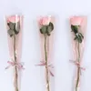 Papier d'emballage 50pcs 45cm Fleuriste Sacs d'emballage de fleurs en plastique Sacs de roses simples Fleurs Papier d'emballage Saint Valentin Roses Sac 230617