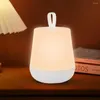 Veilleuses LED lumière pratique économie d'énergie RGB lampe de bureau Camping chambre fournitures