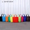 Alışveriş çantaları kadın erkekler yeniden kullanılabilir çanta büyük katlanır tote bakkal uygun depolama çanta