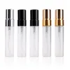 Parfumflesje 100 Stuks/partij 5ML Aanpasbare Papier Dozen En Glazen Parfumflesje Met Verstuiver Parfum Verpakking Gfbto