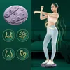 Twist Boards Waist Disk Twisting Disc Exercise Body Shaping LCD Foot Massage Plate Machine Fitness Slim Equipment 230617