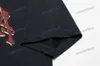 xinxinbuy Hommes designer Tee t-shirt 23ss Lettre Graffiti Imprimer paris manches courtes coton femmes bleu noir blanc M-XL