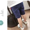 Shorts Summer Boys Sport Kids Casual Lettter Printed Pants For Teens 212Y Childrens Cotton Clothing With Pocket Design 230617