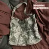 Einkaufstaschen Korea Emis Mode Leopard Print Canvas Tasche weibliche Kong Hyo-jin Song Hye-kyo gleichen Stil gedruckt Schulter Student