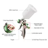 Spraypistolen LVLP Air Spray Gun 600cc Fluid Cup Gravity Feed Air Paint Sprayer Mini Spray Gun for Car Repair Furniture Surface Wall Painting